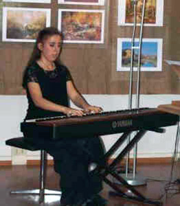 Caterina Barontini al pianoforte