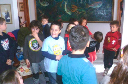 Progetto scuole cittadine Fondazione Lepori Gio Batta Bambini in visita alla Fondazione Lepori Gio Batta